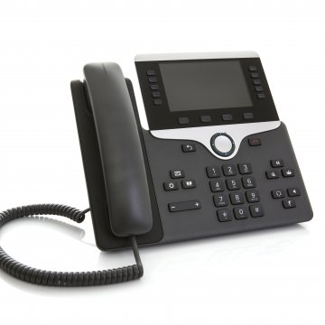 axvoice voip service black voip phone white background